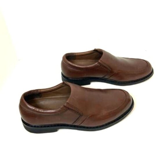 The Walking Company Men’s Loafer Farley Brown Size 45 (11.5-12 US) Leather - Picture 7 of 9